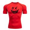 Men's Summer Casual Compression T-Shirts Perfect for Fitness Training High Elasticity Sweat Absorbing Tight Fit Comfortable and Breathable