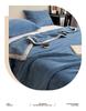 Single Piece Thickened Velvet Flannel Bed Sheet - Warm Autumn/Winter Coral Fleece Duvet Cover & Blanket
