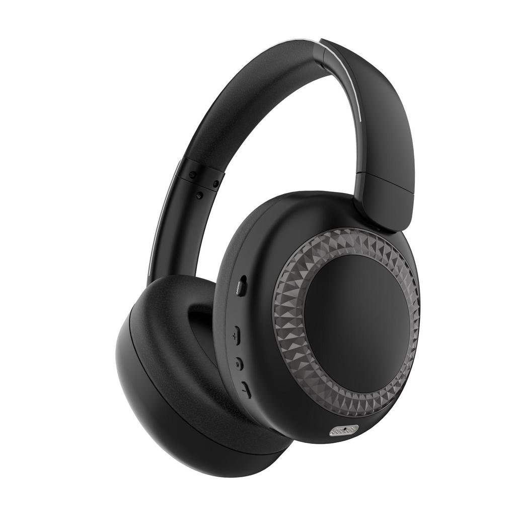 New Bluetooth Over-Ear Headset: Foldable, Rotating Design with Soft Large Earcups
