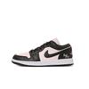 Jordan Air Jordan 1 Slip Resistant, Abrasion Resistant, Lightweight Low Top Vintage Basketball Shoes Women's Pink Black DC0774-101(Team243-S-BOX)