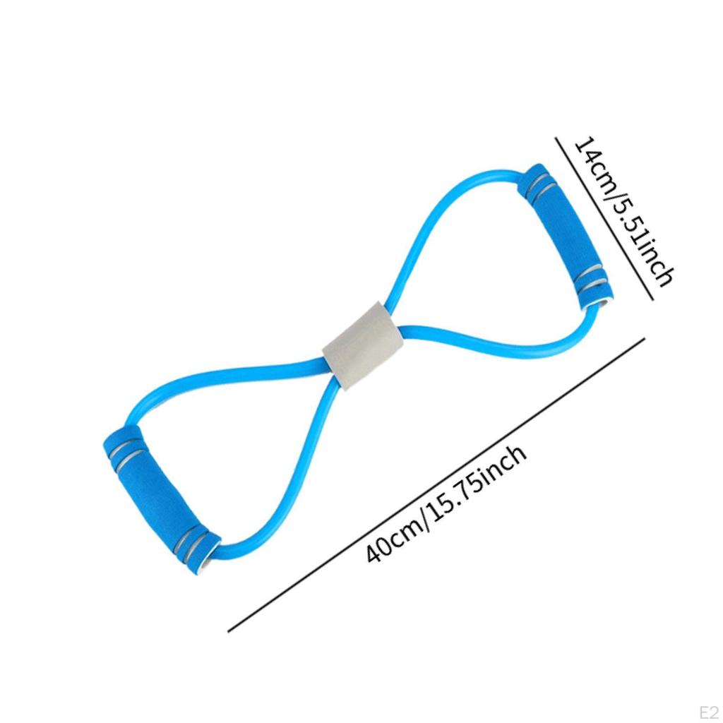 8 Fitness Resistance Band Elastic Rope Chest Expander Multifunction Arm Exerciser Stretcher for Yoga