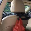 Car Seat Back Armrest Hooks - Safety Grab Handles &  Storage Hooks for Rear Seats, Interior Hand Hold Organizers