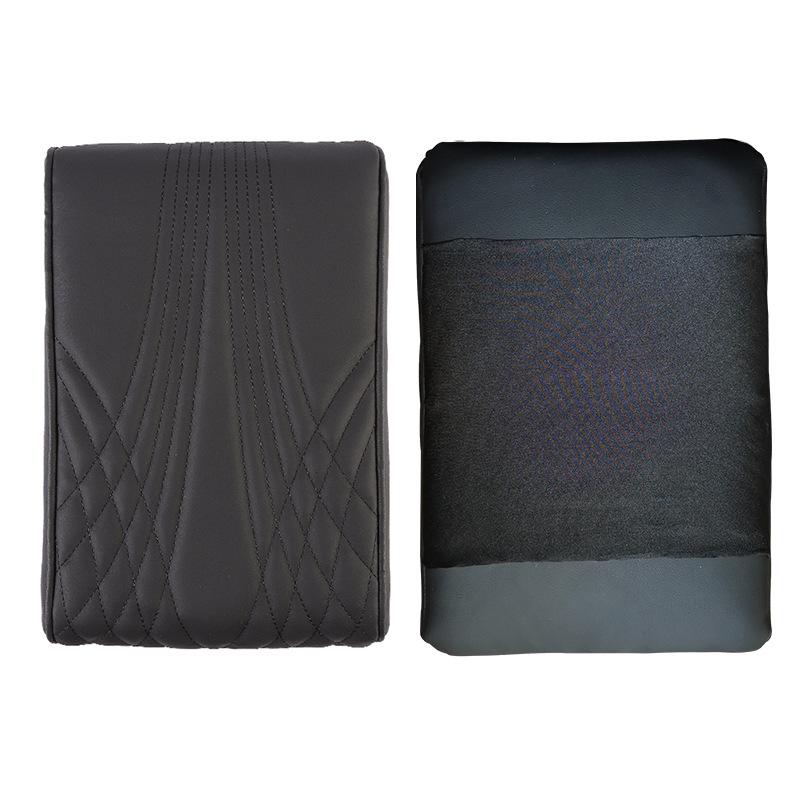 Universal Car Armrest Pad: Memory Foam Center Console Storage & Protective Cover