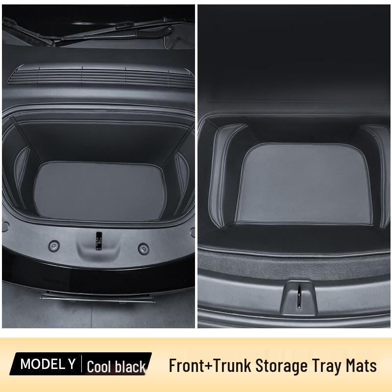 Tesla Model 3/Y Full Coverage Trunk and Frunk Mat
