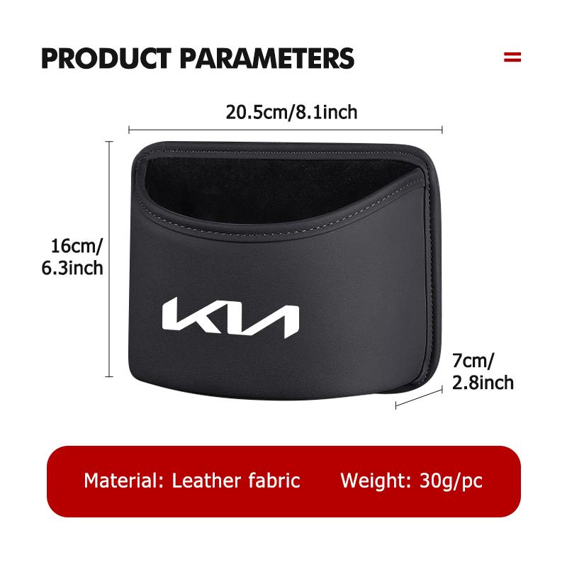 Car Door Hanging Garbage Bin Trash Can Storage Bag For KIA Ceed Sportage Rio K5 K2 Optima Cerato Venga Sedona EF7