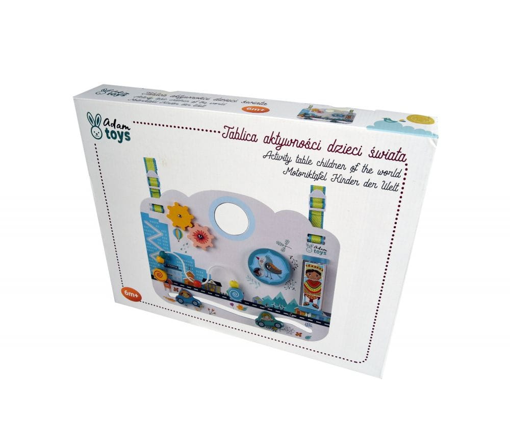 ADAM TOYS ACTIVITY BOARD FOR TODDLERS