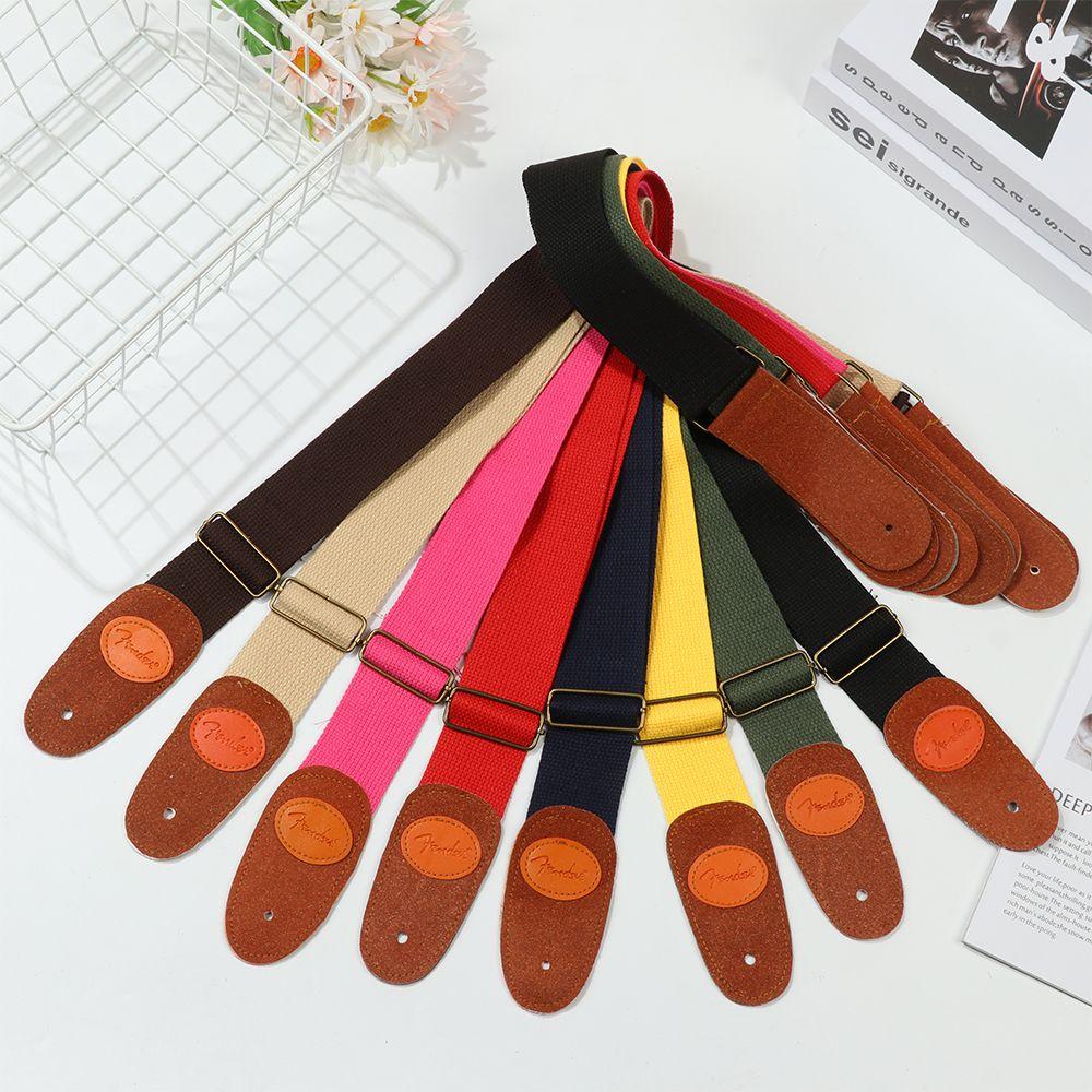 Useful Multi-Color Musical Instrument Part Guitar Belts Guitar Accessories Adjustable Guitar Strap