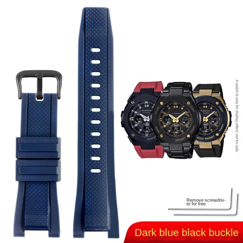 Pro Casio G-Shock řemínek k hodinkám GST-210 GST-W300 GST-400G GST-B100 S100D/S110D/W110 Kovový řemínek Náramek na hodinky z nerezové oceli