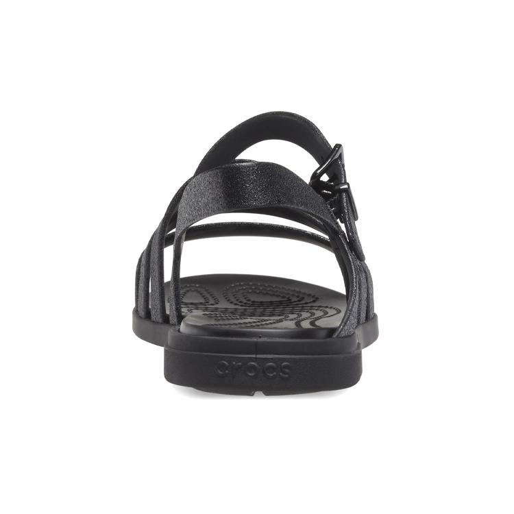 Crocs Tulum Sandals 'All Black' Women's 206737-0L9