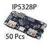 1/5/10/30/50Pcs IP5328P Power Bank Bidirectional Fast Charging Module Mobile Power Main Board 3.7V To 5V 9V 12V Step Up Boost