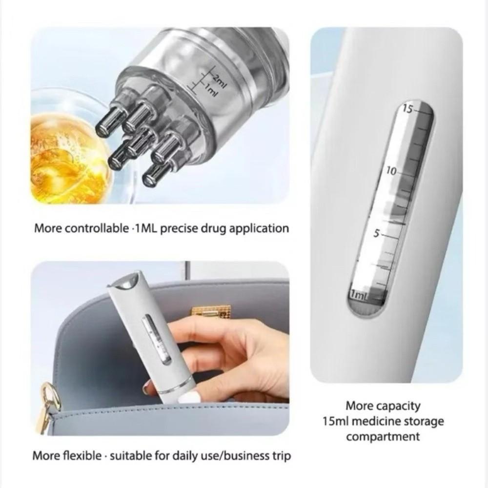Portable Professional Liquid Guide Comb Accurate Scale Essential Oil Guiding Massager  Scalp Care