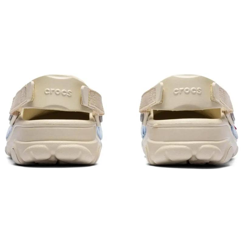 Crocs All-Terrain Clog Anti-Slip Abrasion Absorbing Low-Top Lifestyle Casual Shoes Unisex Denim Blue