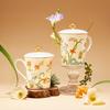 Palace Gift Forbidden City Daylily Bone China Mug Set