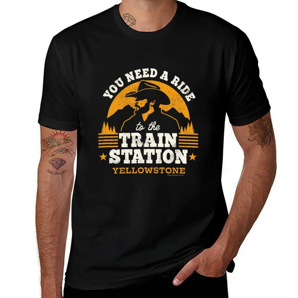 You Need A Ride To The Train Station Yellowstone For Unisex For Unisex Yellowstone Gift Souvenir Tshirt