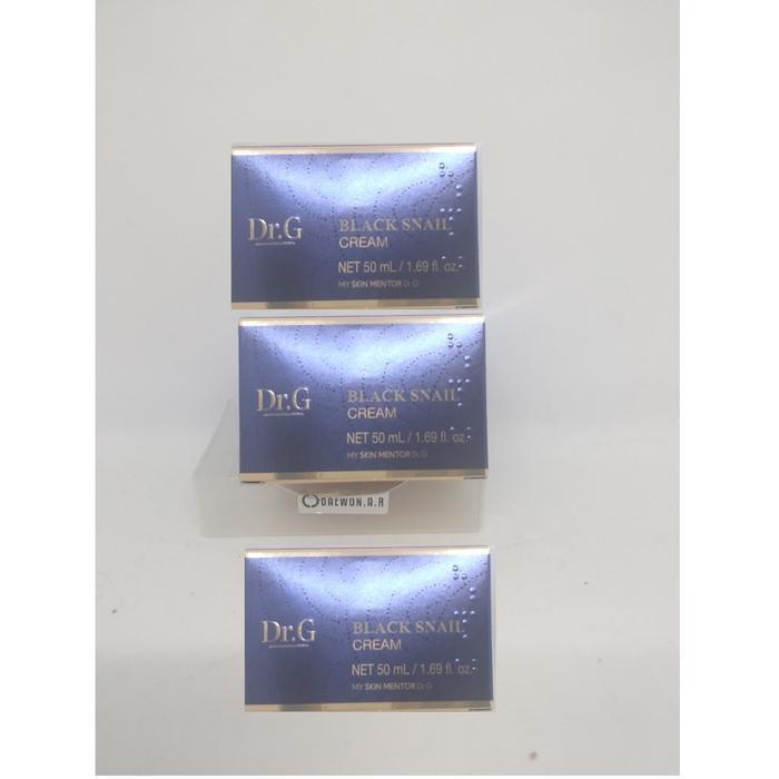 

Dr.G Black Snail Cream 50mlx 2 (Total 100mlx 3 (Total 150ml) K-Beauty Korean Skincare (44016851)