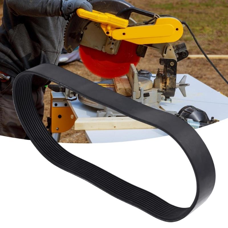 Rubber Drive Belt 153555-00 Stable Power Transmission For DW706/DW708/DW716/DW718/DWS780 Cutting Tool