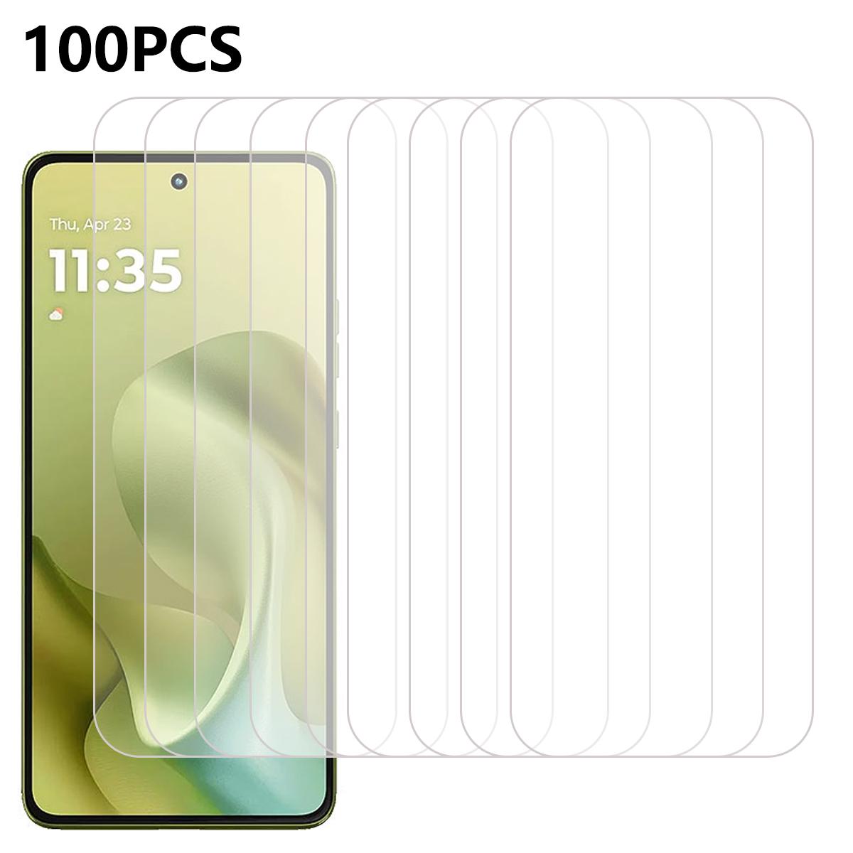 

100Pcs For Motorola Moto G86 5G/G86 Power 5G Screen Protector Anti-Scratch Tempered Glass Film A