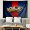 1PC Columbus Blue Jackets Heart Tapestry Accessories Playroom Tapestry, for Bedroom,Livingroom, dormitory Room Wall Decor Fan Birthday Gifts