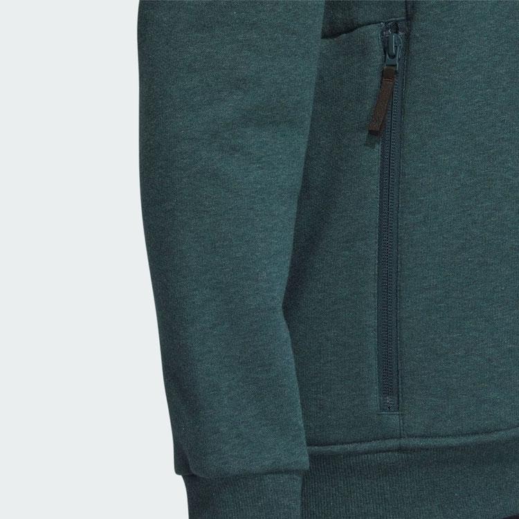 adidas Go-To Crewneck Sweatshirt Solid Logo Golf Long Sleeve Sweatshirt Men Sweatshirt Arctic-Blue IA2610