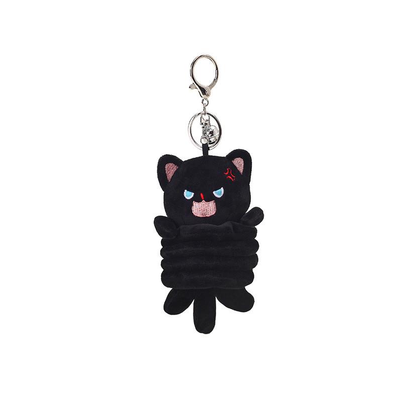 And Playful Fun Plush Keychain Featuring Unique Cartoon Dolls Spring