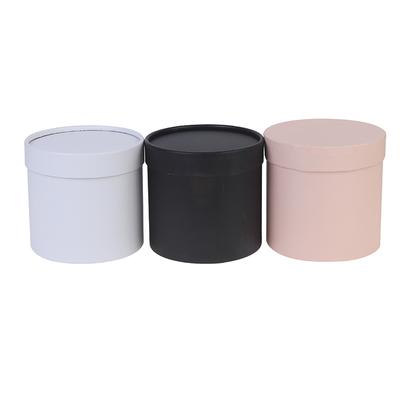 1 Pc Round Flower Paper Boxes Hold The Bucket Gift Packaging Box Party Gift Box
