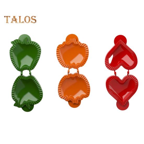 1/3 st Pajform Pumpa Frukt Kärlek Värmeform Livsmedelsklass BPA-fri Återanvändbar degpress Fickpajmaskin Formverktyg Köksprylar