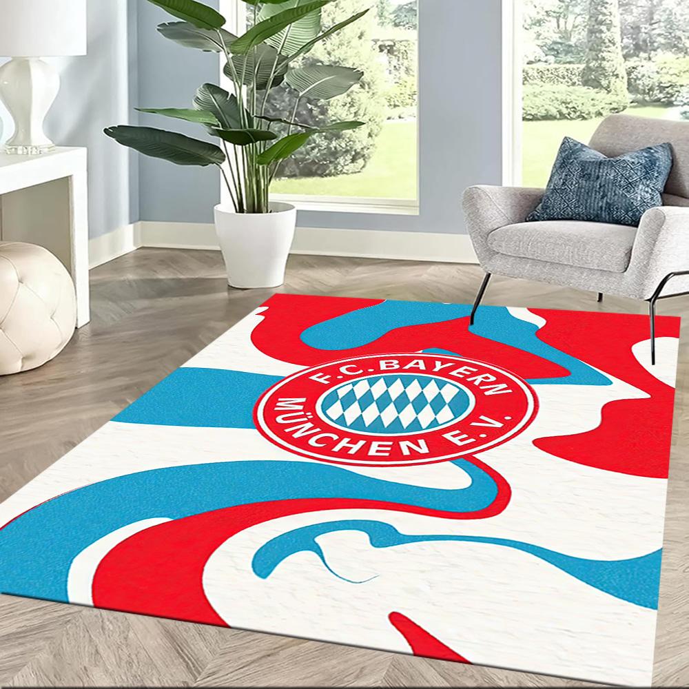 Bayern Munich Floor Mat Perfect for Living Rooms Entryway Foyer Playrooms Antislip Carpet Decorate Offices Wedding Party Gift