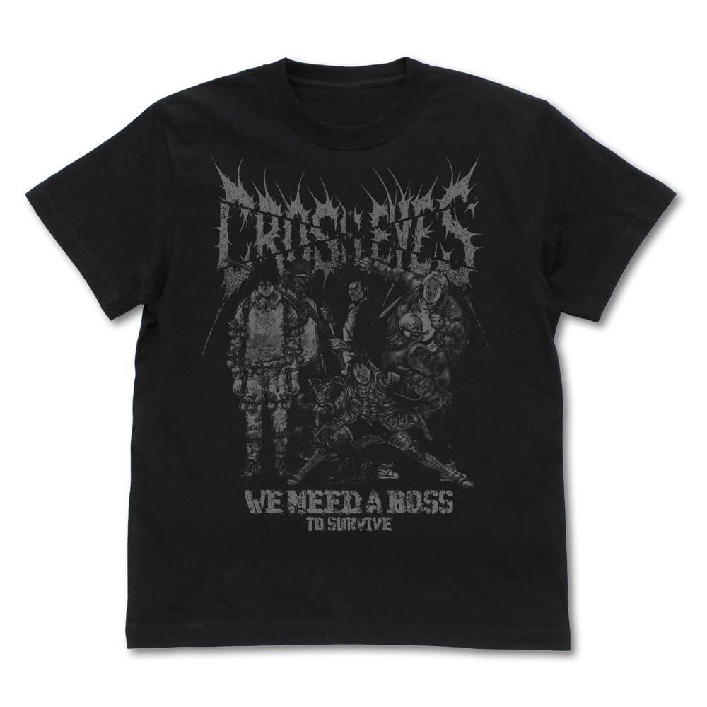 COSPA Dorohedoro Cross Symbol T-Shirt Black Size L