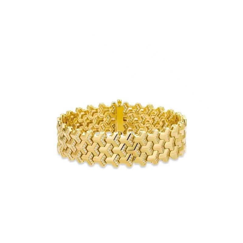 Sterling Silver Rivet Bracelet for Women