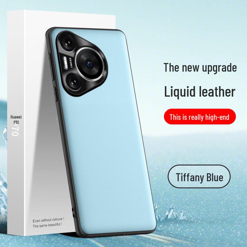 Huawei Pura70 Flüssigleder Anti-Sturz Handyhülle - Einzelversand