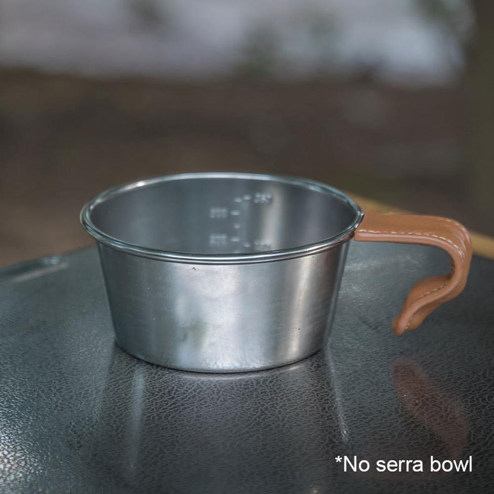 Кожаный чехол для ручки чаши Sierra. Практичный чехол для чашки Sierra. Огнестойкий — фото 5