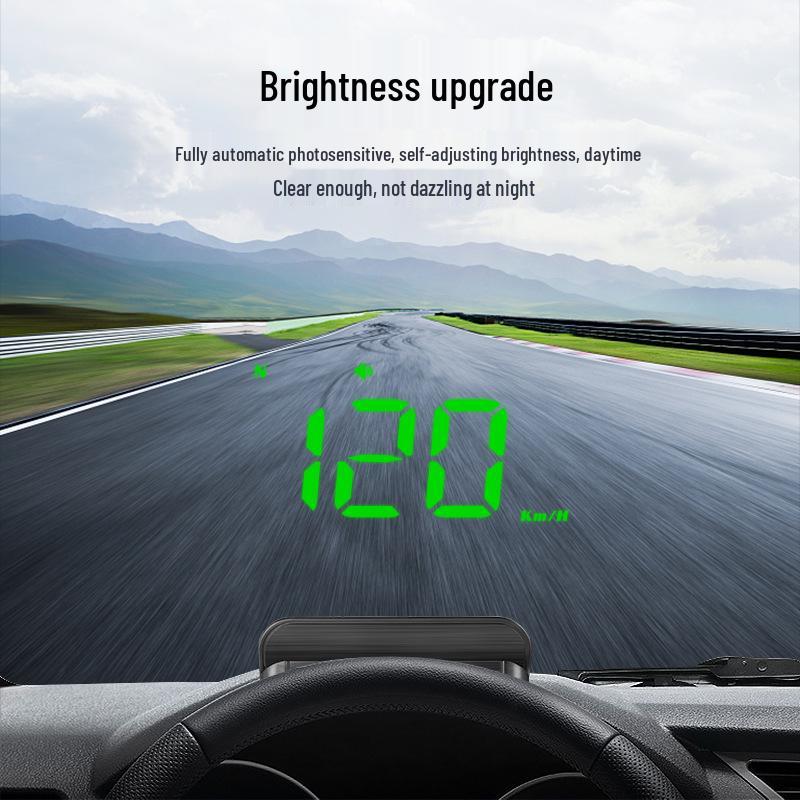 M1 Wireless Multifunction HUD: GPS Speedometer & Energy Display