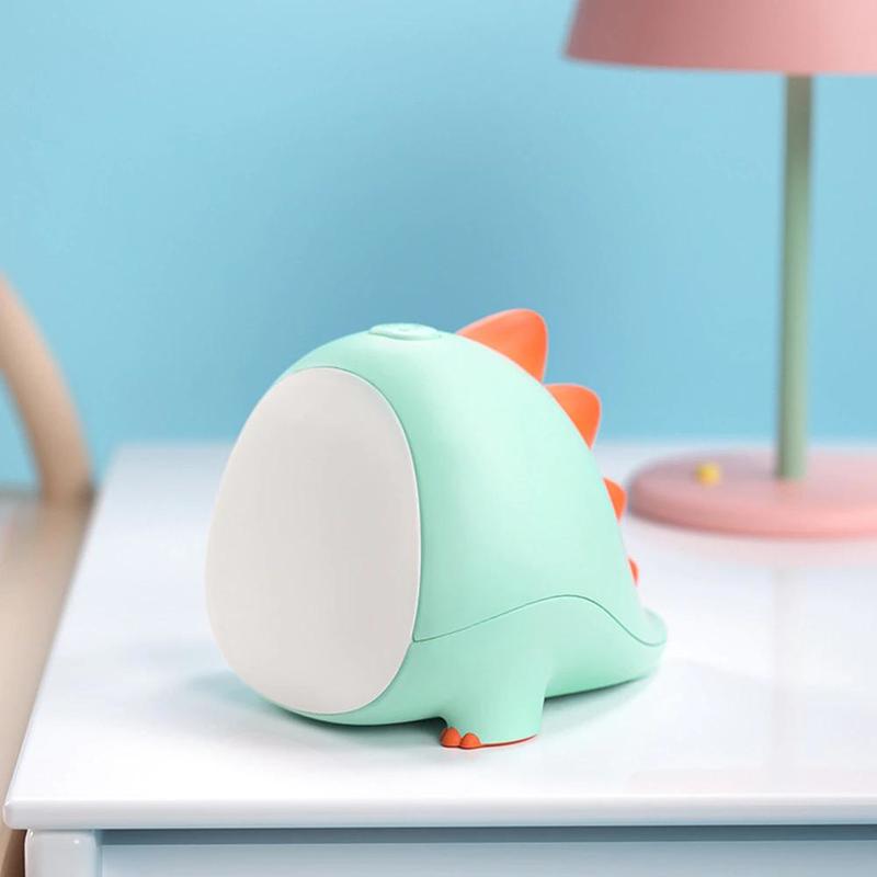 USB Battery LED Small Dinosaur Night Creative Cartoon Stopper Fireplace Bedroom Night Decoration Toy | LED Table Lamps