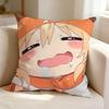 DDoma Umaru Anime HHimouto Umaruchan  Pillow Case Square DoubleSided Sofa Cushion Cover Bedroom Bedside Pillow