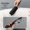 Solid Wood Pet Comb with Fluffy Needles and Detangle Knife
