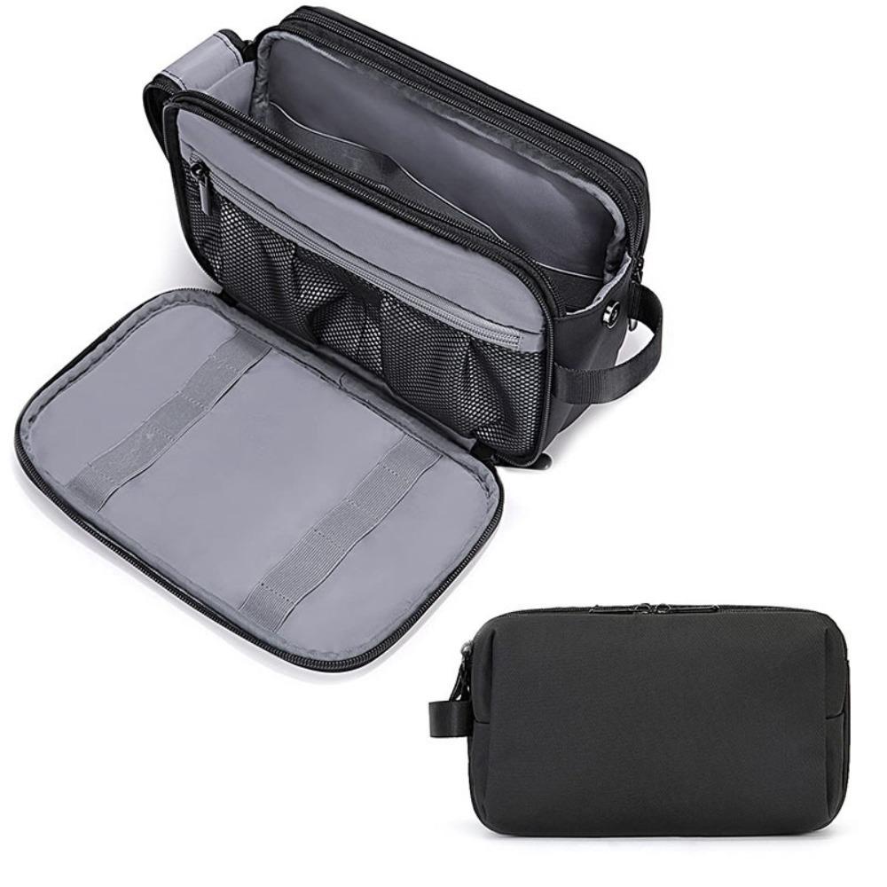 Fashion Waterproof Travel Toiletry Bag Dry Wet Separation Large Capacity Ladies Makeup Bag Women Lightweight Cosmetic