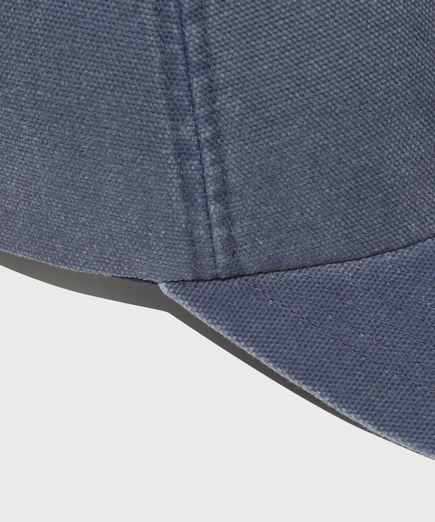 COVERNAT [Cozy Fit] Symbol Logo Oxford Washed Ball Cap Navy