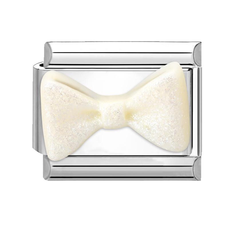 Fashion Heart Bow Knot Butterfly Star Rose Flowers Italian Charm Links Fit 9mm Stainless Steel Bracelet Women DIY Making Gift