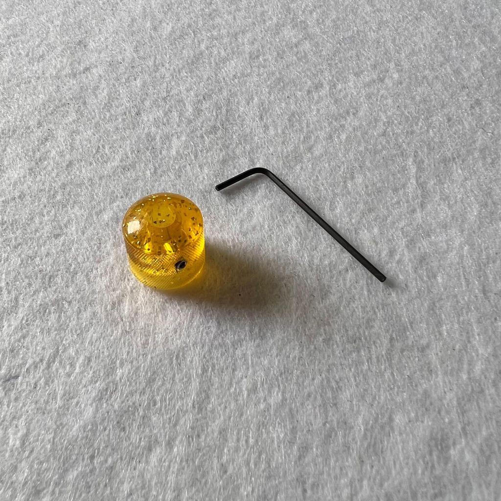 Electric Guitar Bass Volume Knob with Hole & Switch Cap