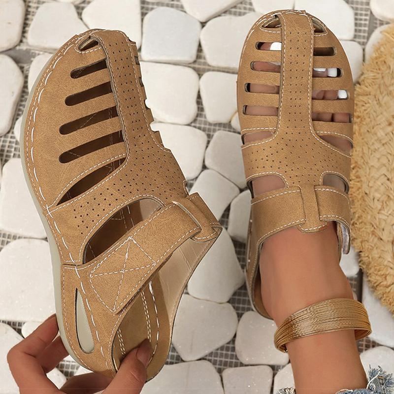 Sandales à talons pour femmes Sandales à enfiler Chaussures compensées d'été Pantoufles pour femmes Sandales à talons Compensées Zapatos Mujer Chaussures d'été