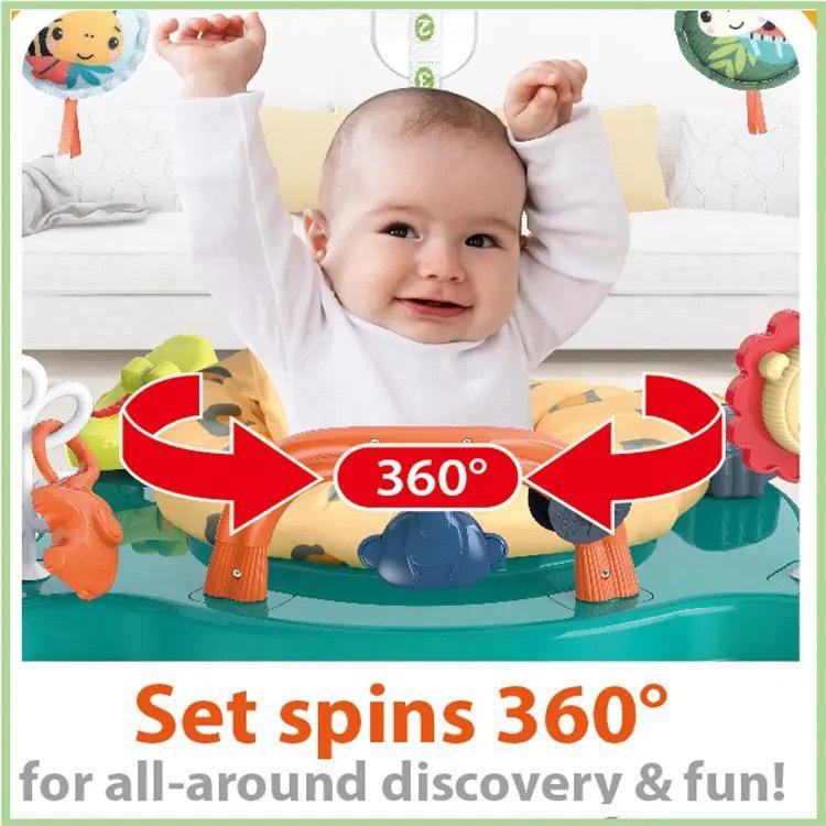 Rainforest Baby Jumper & Swing: Fitness Bouncer for Ages 0-3