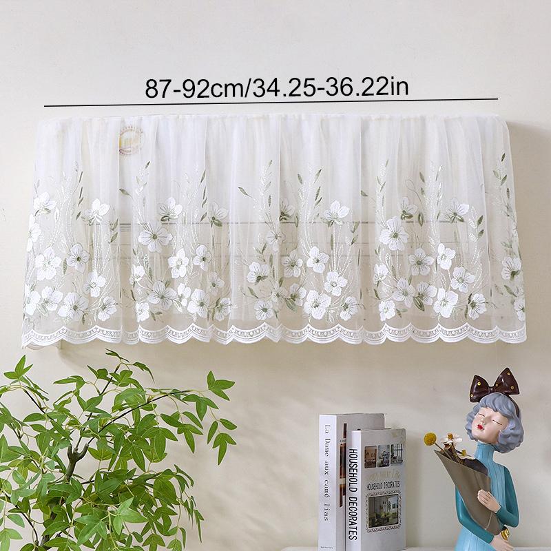 

1PC Conditioner Compatible Dustproof Washable Shield No-Removal Cover Indoor Wind Universal Air Breathe 86/87-92cm 87-92cm светло-зеленый