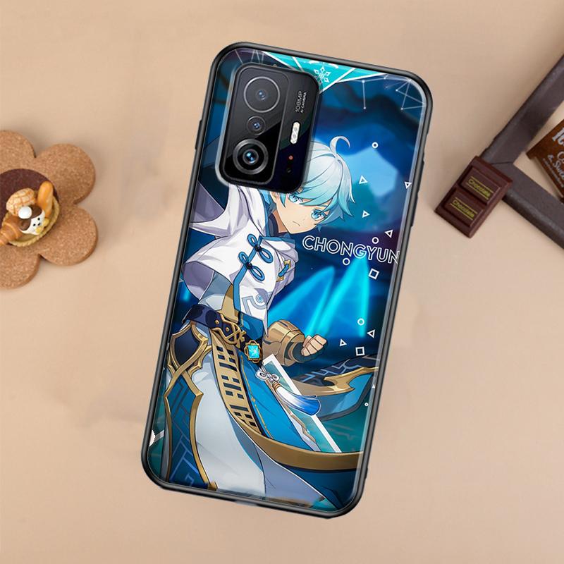 Chongyun Genshin Impact Case For Xiaomi POCO X7 X6 Pro X3 X5 M6 F3 F5 F6 Pro 11T 12T 13T 14T Pro 13 14 Ultra Cover