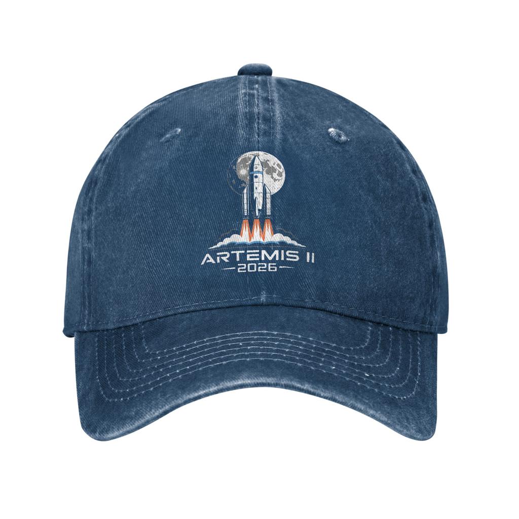 Artemis II Zpět na Měsíc Volnočasová Baseballová Čepice Kšiltovka Ochrana Kšiltu Snapback Bavlna vršky gorras