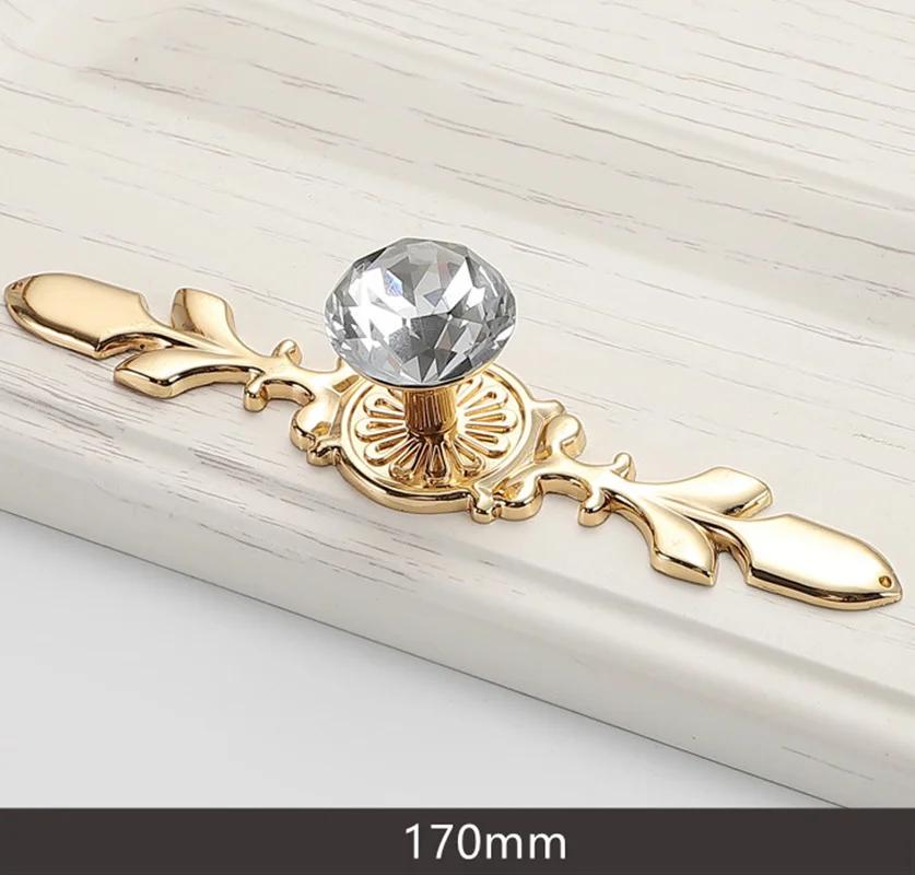 

Роскошные ручки-кнопки из хрусталя с бриллиантами для обувницы, шкафа, двери, ящиков и мебельные ручки для гардероба. Элегантный и прочный дизайн