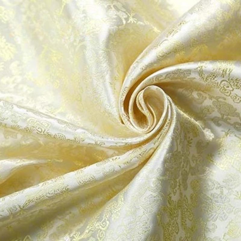 Wide 90cm Dragon Pattern Series of Brocade Fabric for Ancient Hanfu Cosplay Kimono Tang Suit Cheongsam and Silk Brocade Clothing