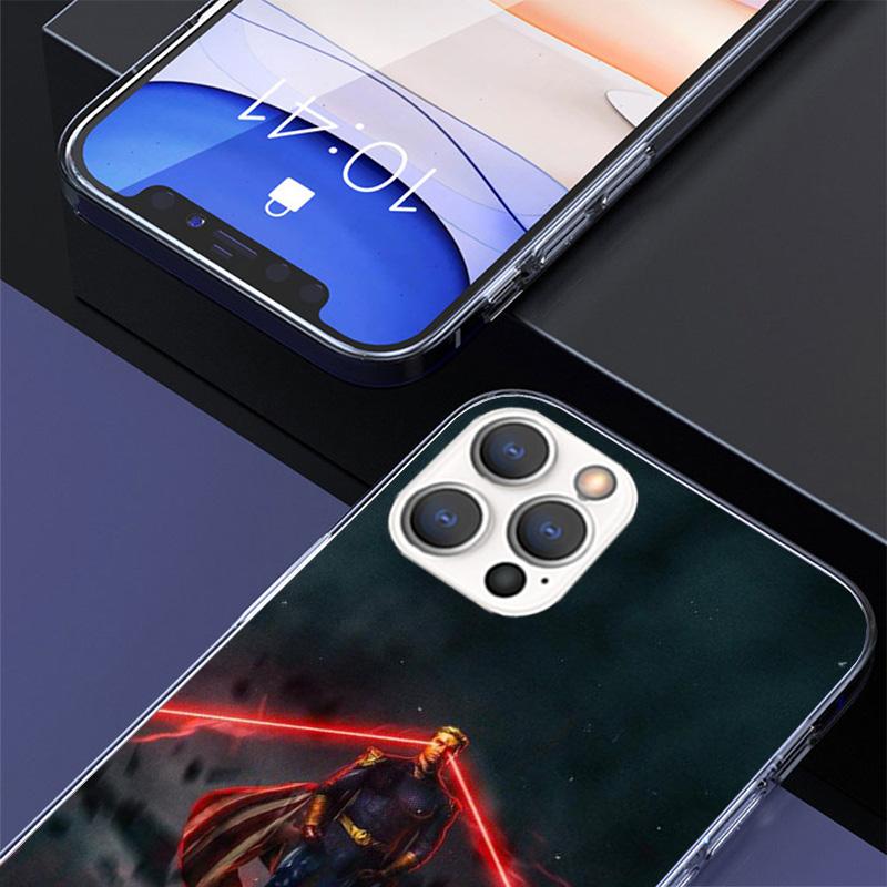 The Boys Homelander TV Phone Case For iPhone 17 Air 16 Pro Max 16E 15 + 14 Plus 11 12 13 Mini 7 8 SE Gift Print Cover Fundas 17
