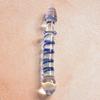 Glass Dildo Pyrex Crystal Dildos Double Head Penis Fake Dick Sex Toys For Woman Men Glass Anal Plug