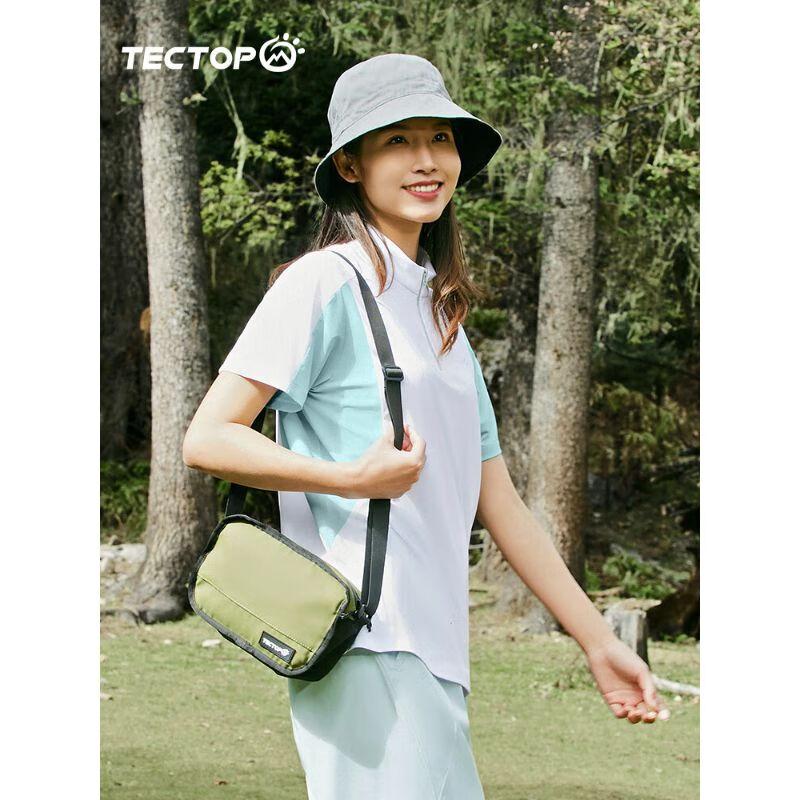 Женская уличная быстросохнущая футболка с полумолнией TECTOP M