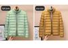 Women's 2025 Lightweight Down Jacket: 90% Duck Down, Stand Collar, Hooded, Short Outerwear, Autumn/Winter Collection, Plus Size Available